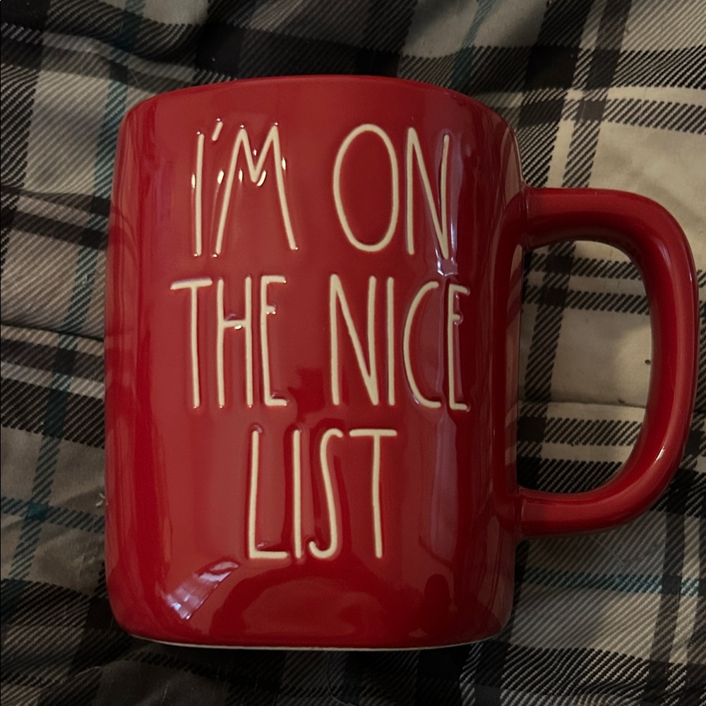 Rae Dunn Christmas Mug Nice List